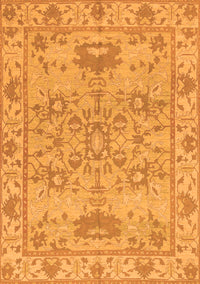 Oriental Orange Traditional Rug, abs1731org