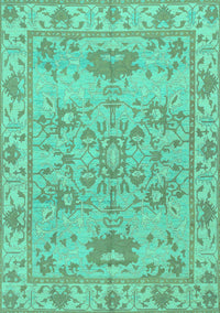 Oriental Turquoise Traditional Rug, abs1731turq