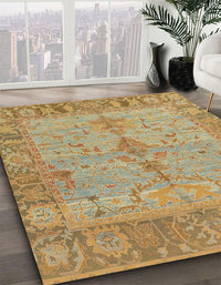 Abstract Sedona Brown Oriental Rug, abs1732