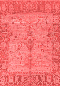 Oriental Red Traditional Rug, abs1732red