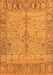 Oriental Orange Traditional Rug, abs1732org