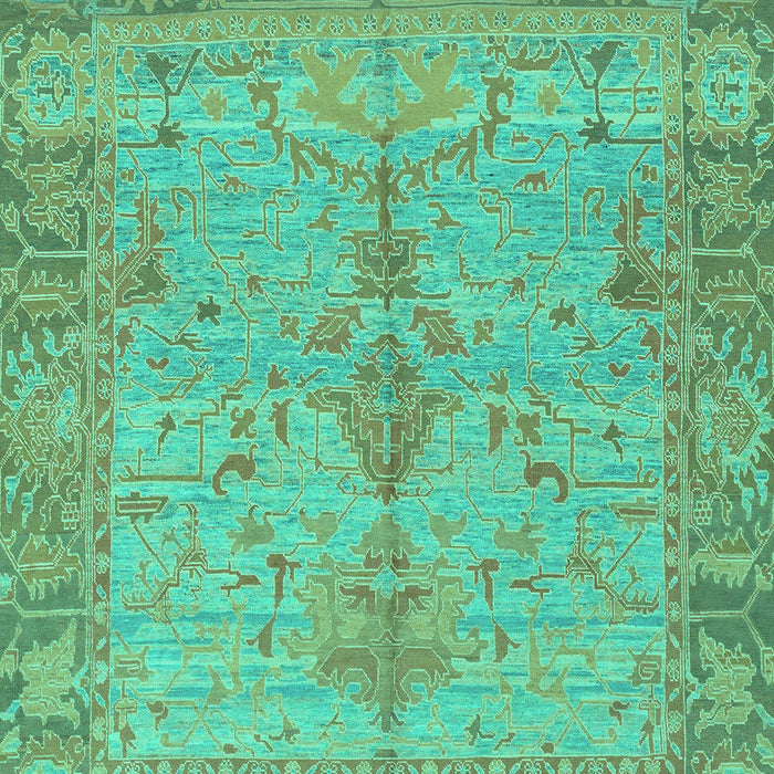 Oriental Turquoise Traditional Rug, abs1732turq
