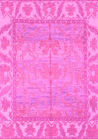 Oriental Pink Traditional Rug, abs1733pnk