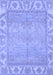 Oriental Blue Traditional Rug, abs1733blu