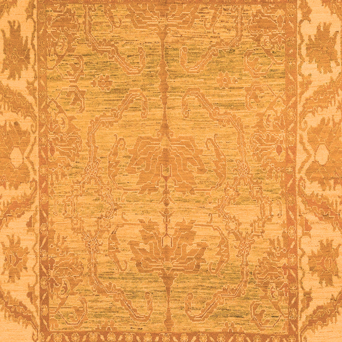 Oriental Orange Traditional Rug, abs1733org