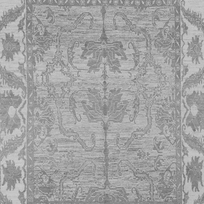Machine Washable Oriental Gray Traditional Rug, wshabs1733gry