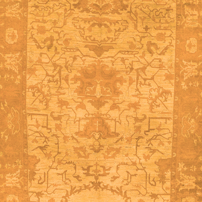 Oriental Orange Traditional Rug, abs1734org