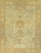 Abstract Orange Gold Oriental Rug, abs1734