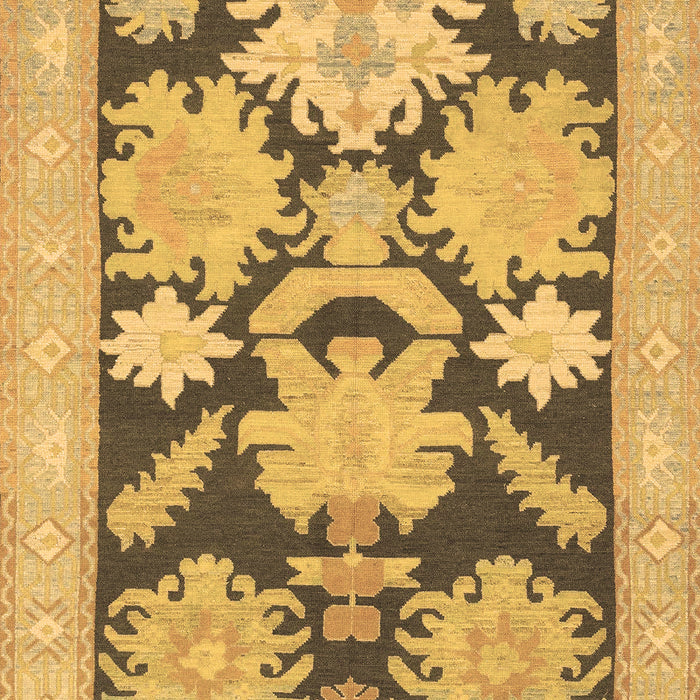 Machine Washable Abstract Brown Modern Rug, wshabs1735brn