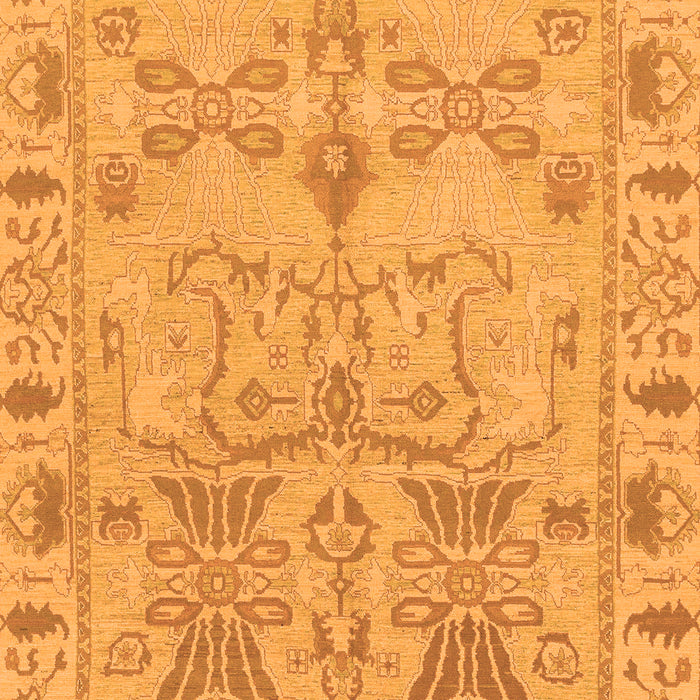 Oriental Orange Traditional Rug, abs1736org