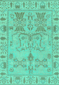 Oriental Turquoise Traditional Rug, abs1736turq