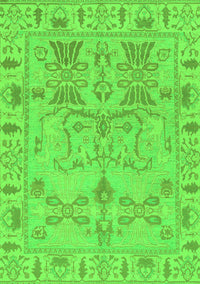 Oriental Green Traditional Rug, abs1736grn