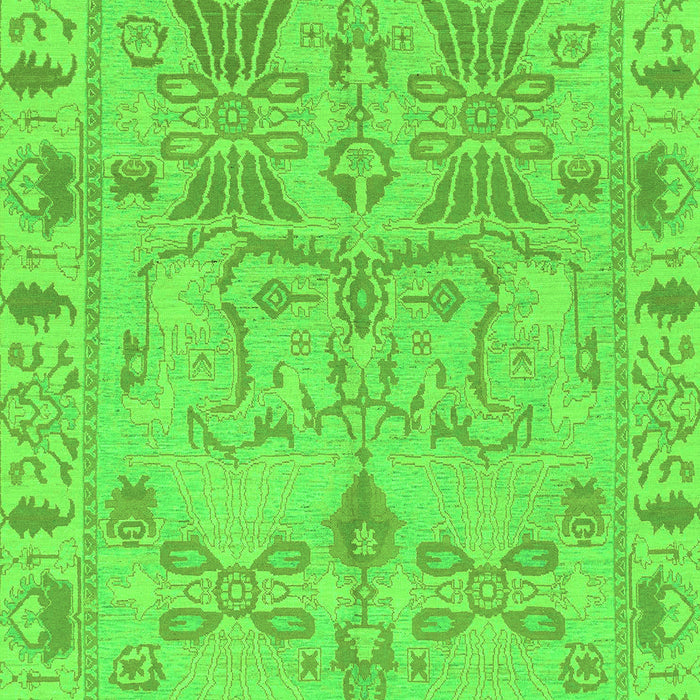 Oriental Green Traditional Rug, abs1736grn