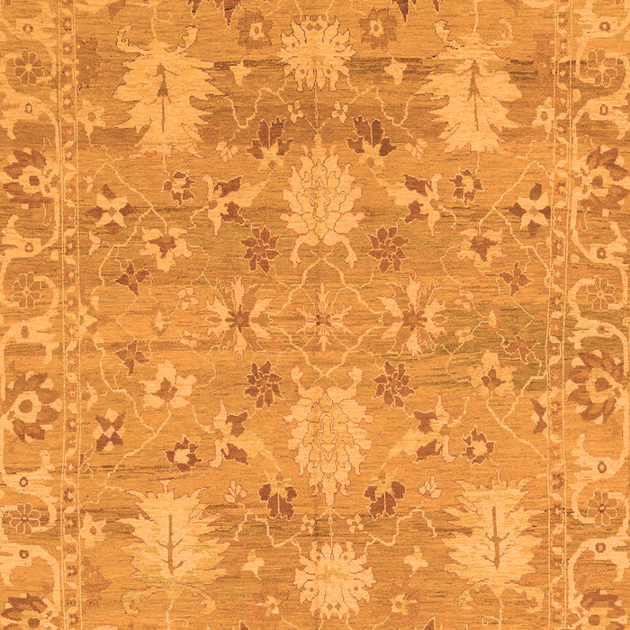 Oriental Orange Traditional Rug, abs1737org