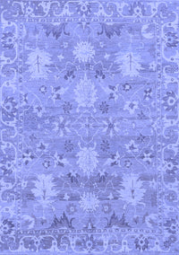 Oriental Blue Traditional Rug, abs1737blu