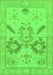 Oriental Green Traditional Rug, abs1738grn