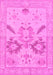 Oriental Pink Traditional Rug, abs1738pnk