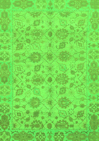 Oriental Green Traditional Rug, abs1739grn