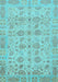 Oriental Light Blue Traditional Rug, abs1739lblu