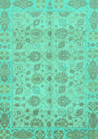 Oriental Turquoise Traditional Rug, abs1739turq