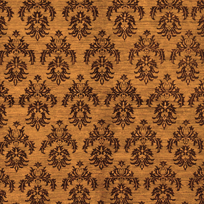 Machine Washable Abstract Orange Modern Area Rugs, wshabs173org