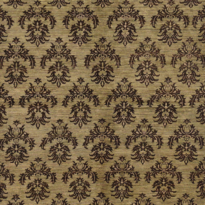 Machine Washable Abstract Cinnamon Brown Rug, wshabs173