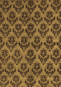 Abstract Brown Modern Rug, abs173brn