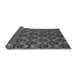 Sideview of Abstract Gray Modern Rug, abs173gry