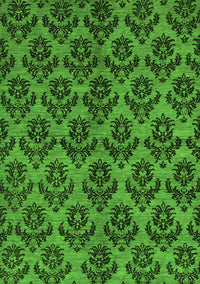 Abstract Green Modern Rug, abs173grn