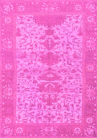 Oriental Pink Traditional Rug, abs1740pnk