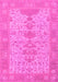 Oriental Pink Traditional Rug, abs1740pnk