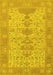 Oriental Yellow Traditional Rug, abs1740yw