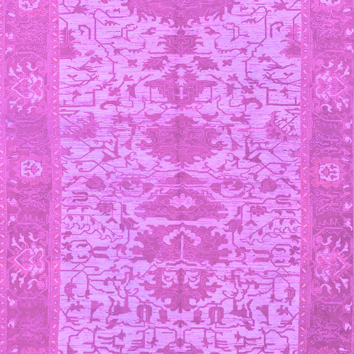 Machine Washable Oriental Purple Traditional Area Rugs, wshabs1740pur