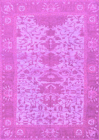 Oriental Purple Traditional Rug, abs1740pur