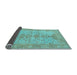 Sideview of Oriental Light Blue Traditional Rug, abs1740lblu