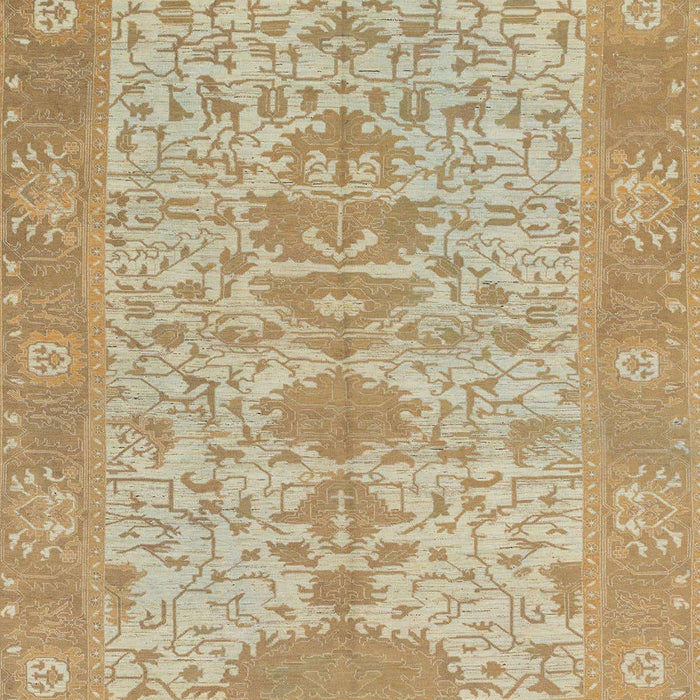 Abstract Cinnamon Brown Oriental Rug, abs1740