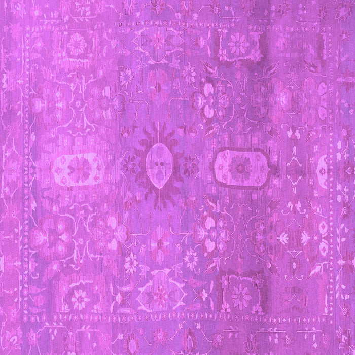 Square Abstract Purple Modern Rug, abs1741pur
