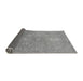 Sideview of Abstract Gray Modern Rug, abs1741gry