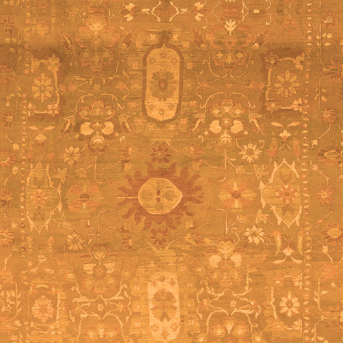 Machine Washable Abstract Orange Modern Area Rugs, wshabs1741org