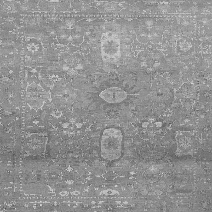 Square Machine Washable Abstract Gray Modern Rug, wshabs1741gry