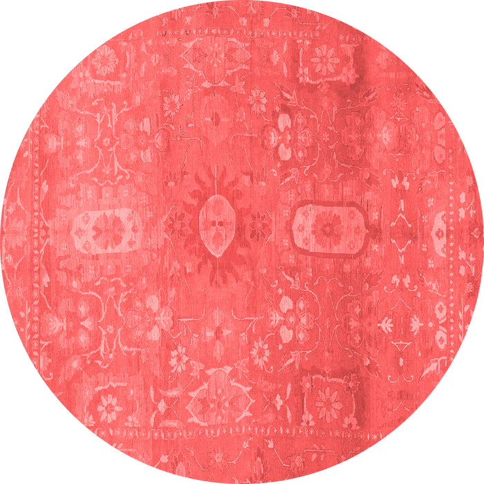 Machine Washable Abstract Red Modern Rug, wshabs1741red