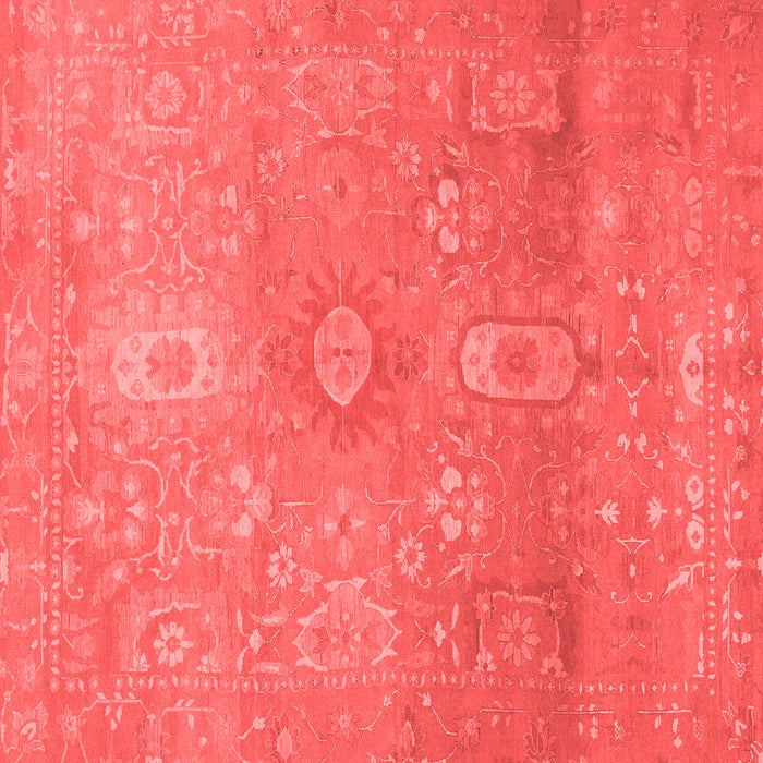 Abstract Red Modern Rug, abs1741red