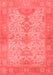 Oriental Red Traditional Area Rugs