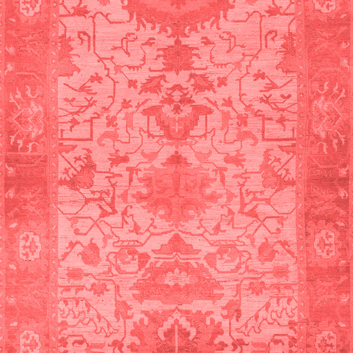 Oriental Red Traditional Area Rugs