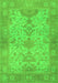 Oriental Green Traditional Rug, abs1742grn