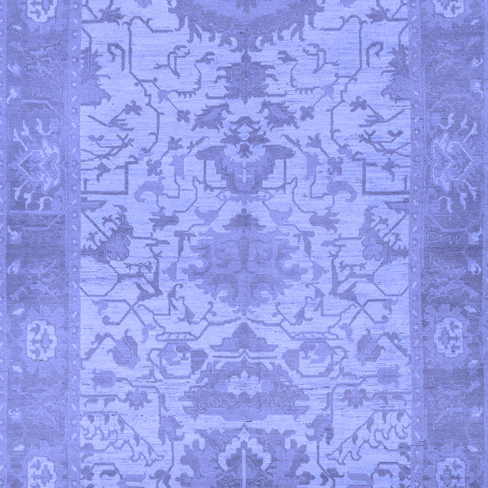 Oriental Blue Traditional Rug, abs1742blu