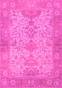 Oriental Pink Traditional Rug, abs1742pnk