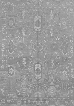 Abstract Gray Modern Rug, abs1743gry