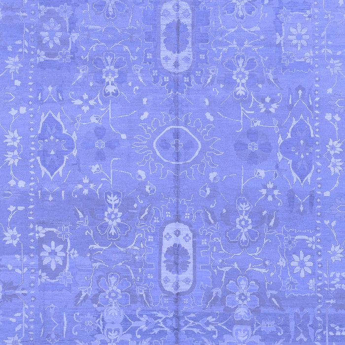 Machine Washable Abstract Blue Modern Rug, wshabs1743blu