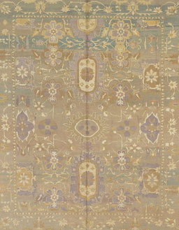 Abstract Orange Brown Modern Rug, abs1743